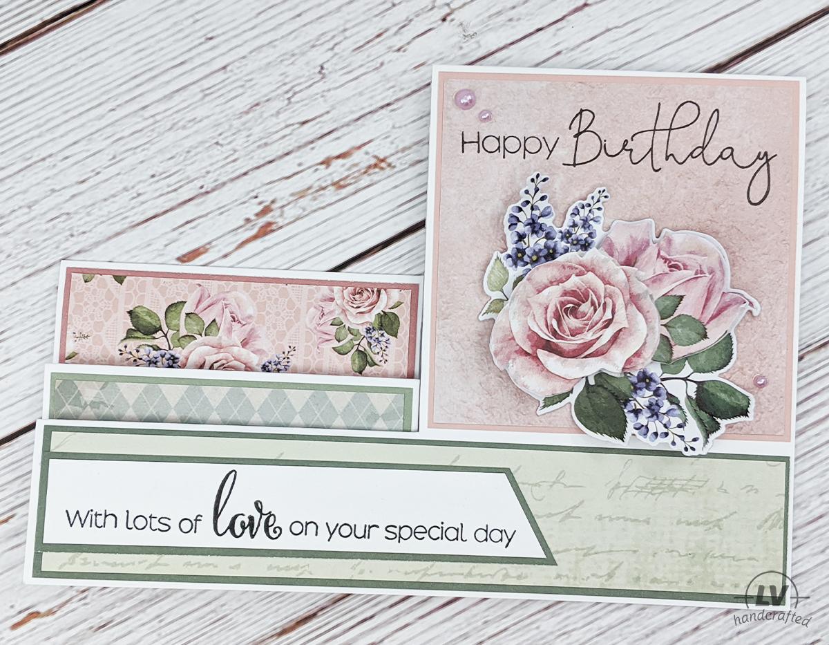 FLIP of Crafter's Companion Box Kit #23 - Floral Decoupage