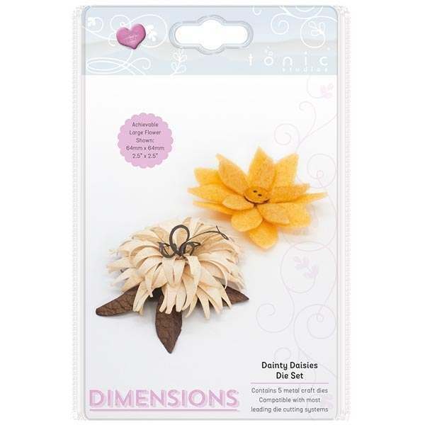 Tonic Studios: Dainty Daisy Flower Die - LV Handcrafted