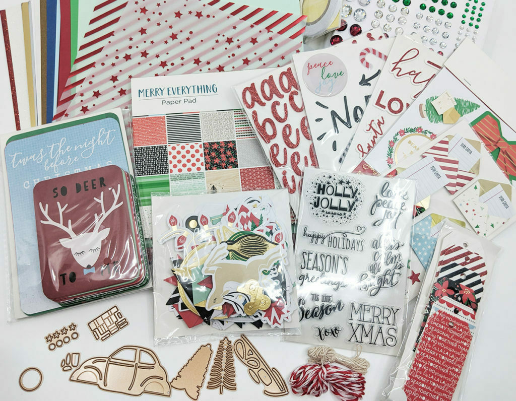 Spellbinder's Merry Everything Card Kit 