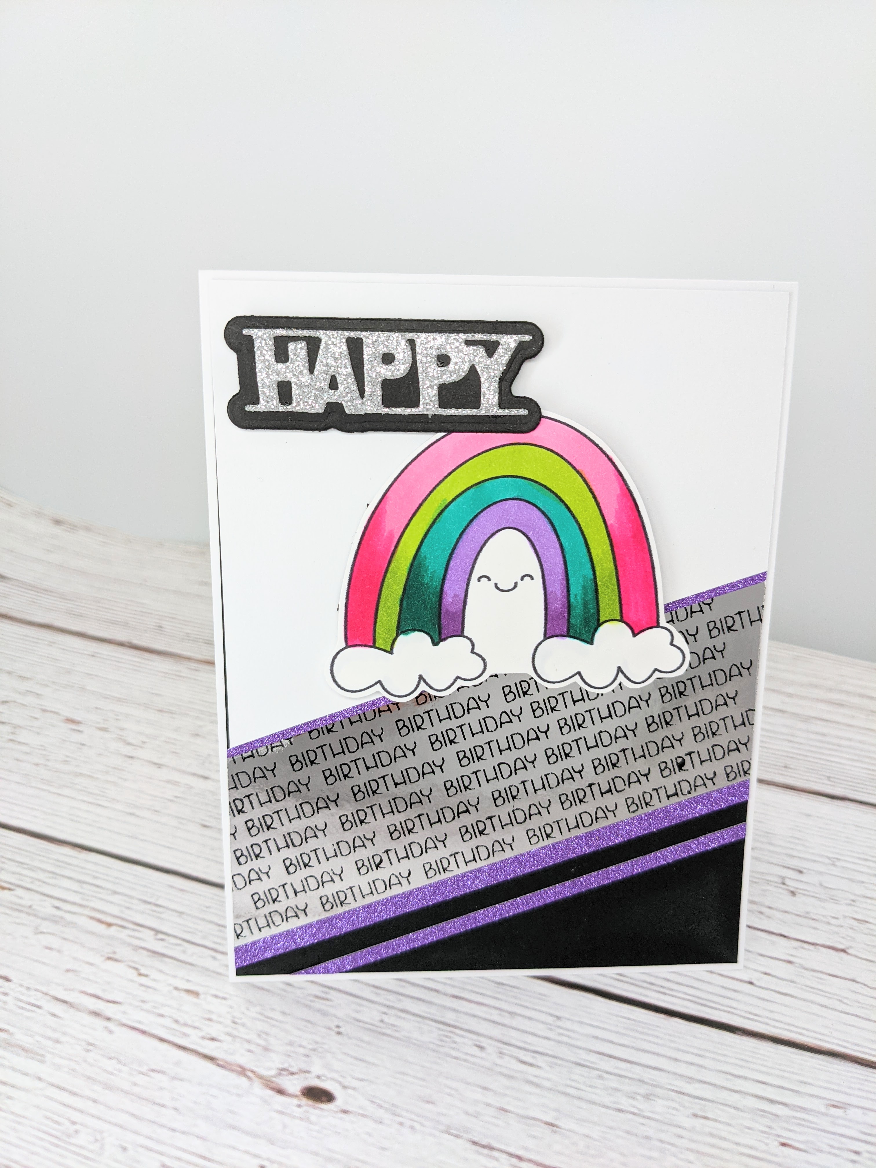 Digi Stamp Birthday Card