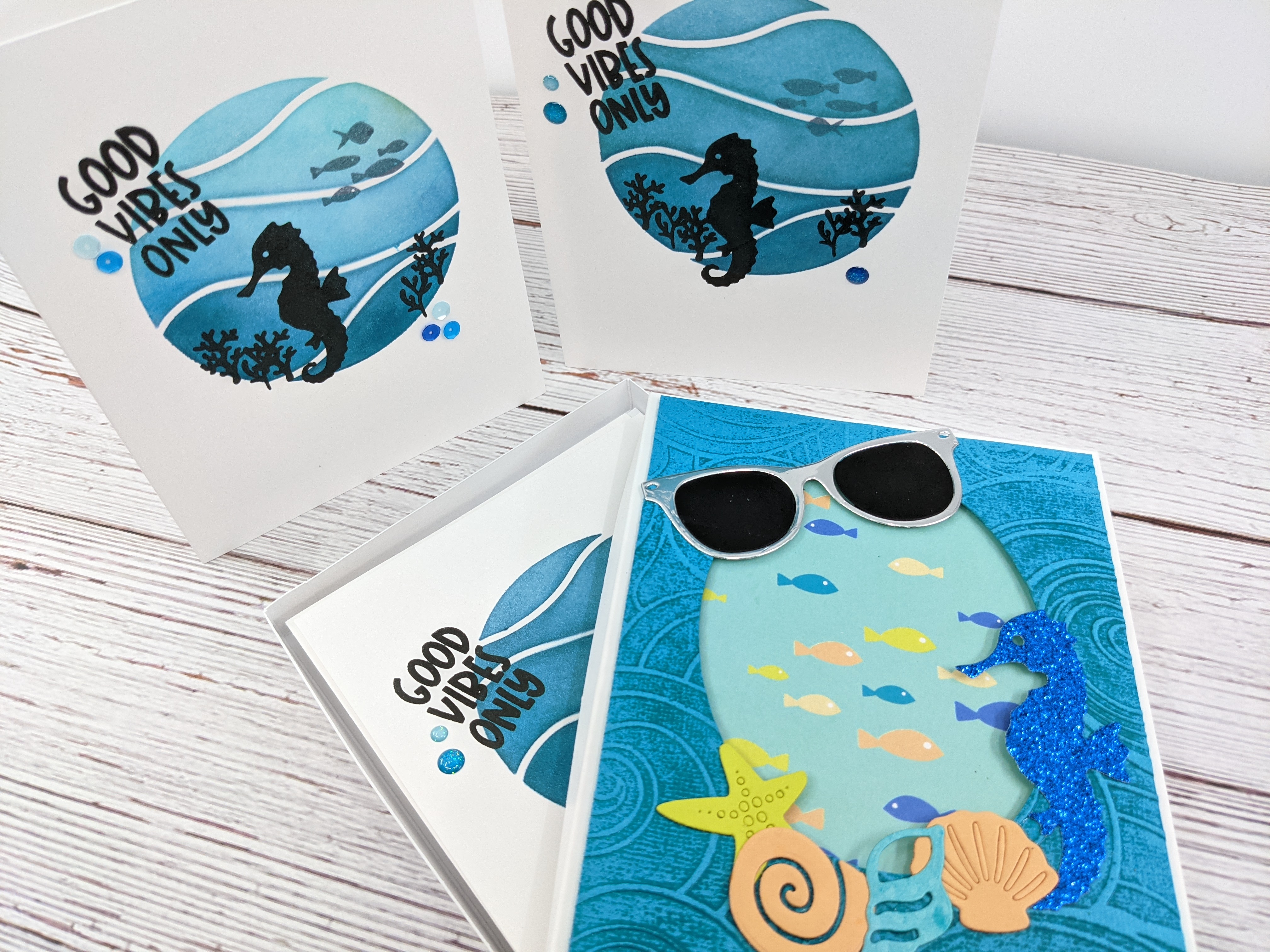 Sea-themed Notecard Set