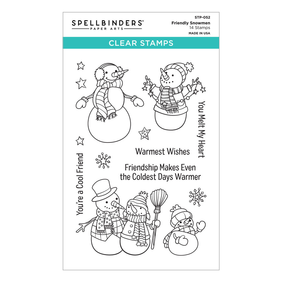 Spellbinders Friendly Snowman