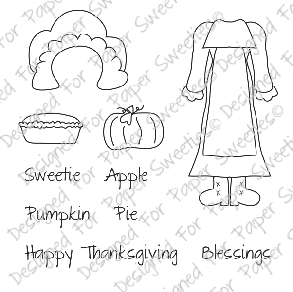 Paper Sweeties Happy Thanksgiving outfit