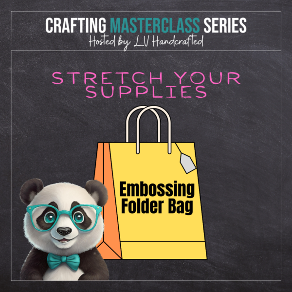 Embossing Folder Mystery Bag w/ FREE Masterclass