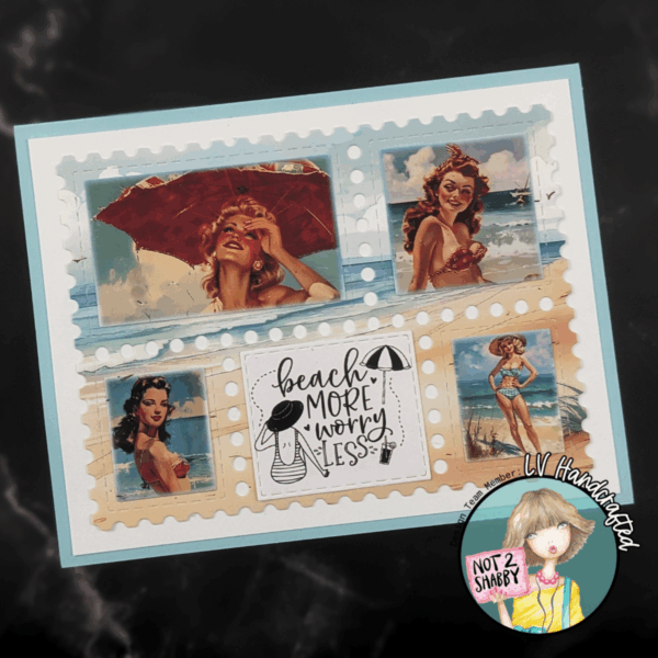 EZ Postage Printable: Beach Babes Full Bundle (1, 2 and EZ Guide) - Image 3