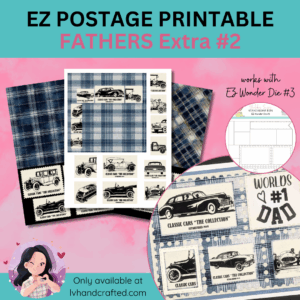 EZ Postage Printable: Fathers Extra #2