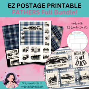 EZ Postage Printable: Fathers Full Bundle (1, 2 and EZ Guide)