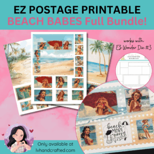 EZ Postage Printable: Beach Babes Full Bundle (1, 2 and EZ Guide)
