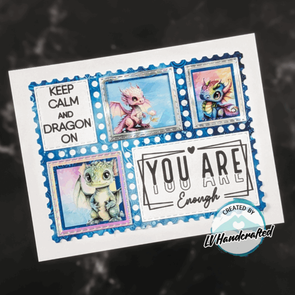 EZ Postage Printable: Cute Dragon Full Bundle (4 PDF's) - Image 4
