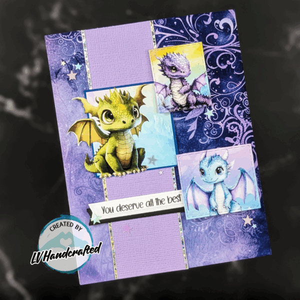 EZ Postage Printable: Cute Dragon Full Bundle (4 PDF's) - Image 2