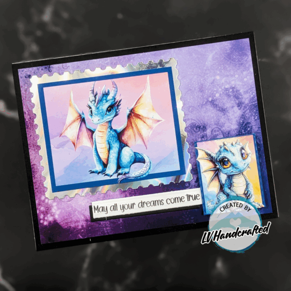EZ Postage Printable: Cute Dragon Full Bundle (4 PDF's) - Image 3